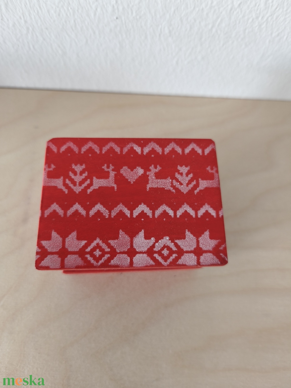 Puzzle doboz/ titkos doboz XS - karácsonyi- XS méret - ékszer - ékszertartó - ékszerdoboz - Meska.hu