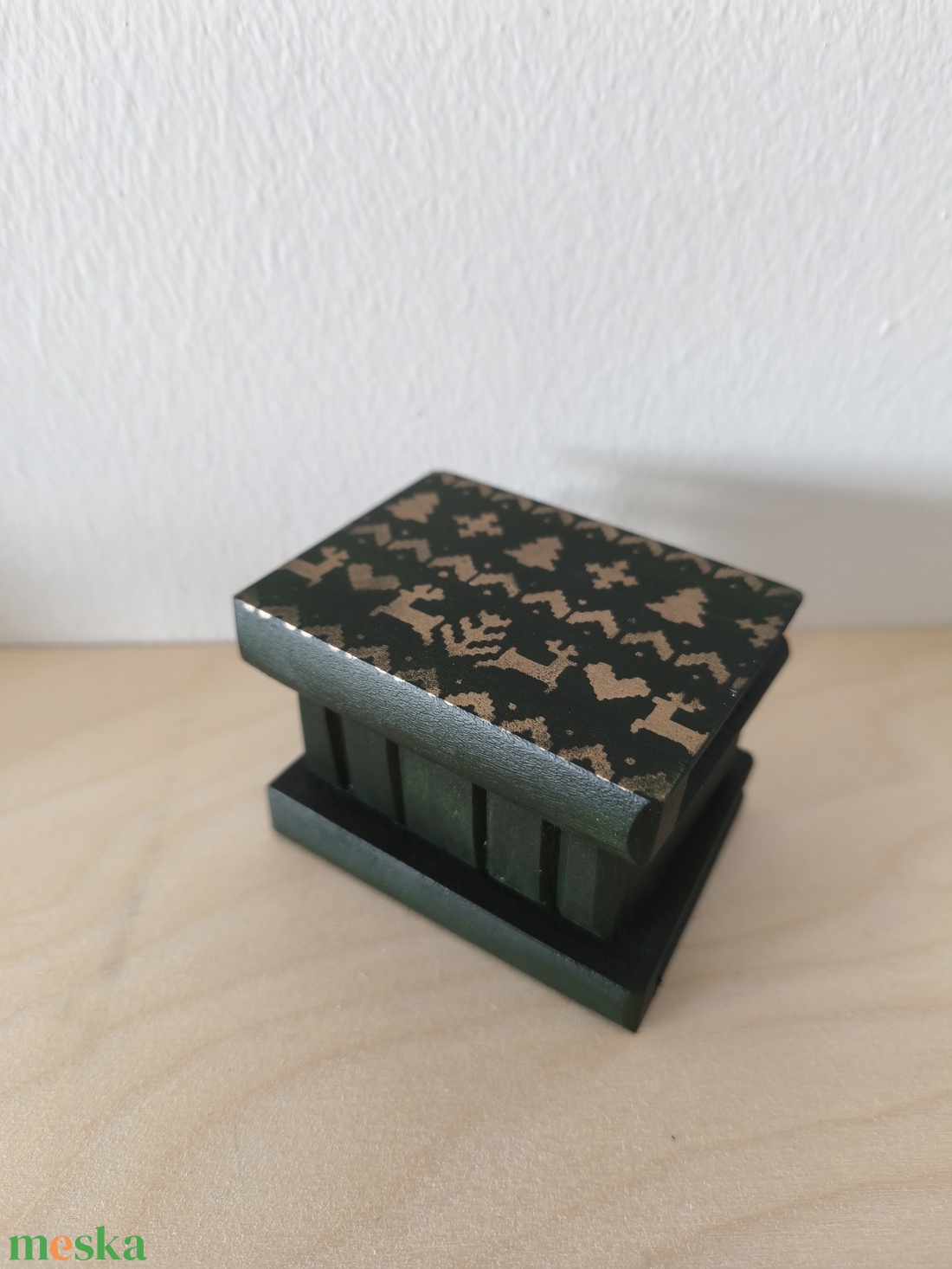 Puzzle doboz/ titkos doboz XS - karácsonyi- XS méret - ékszer - ékszertartó - ékszerdoboz - Meska.hu