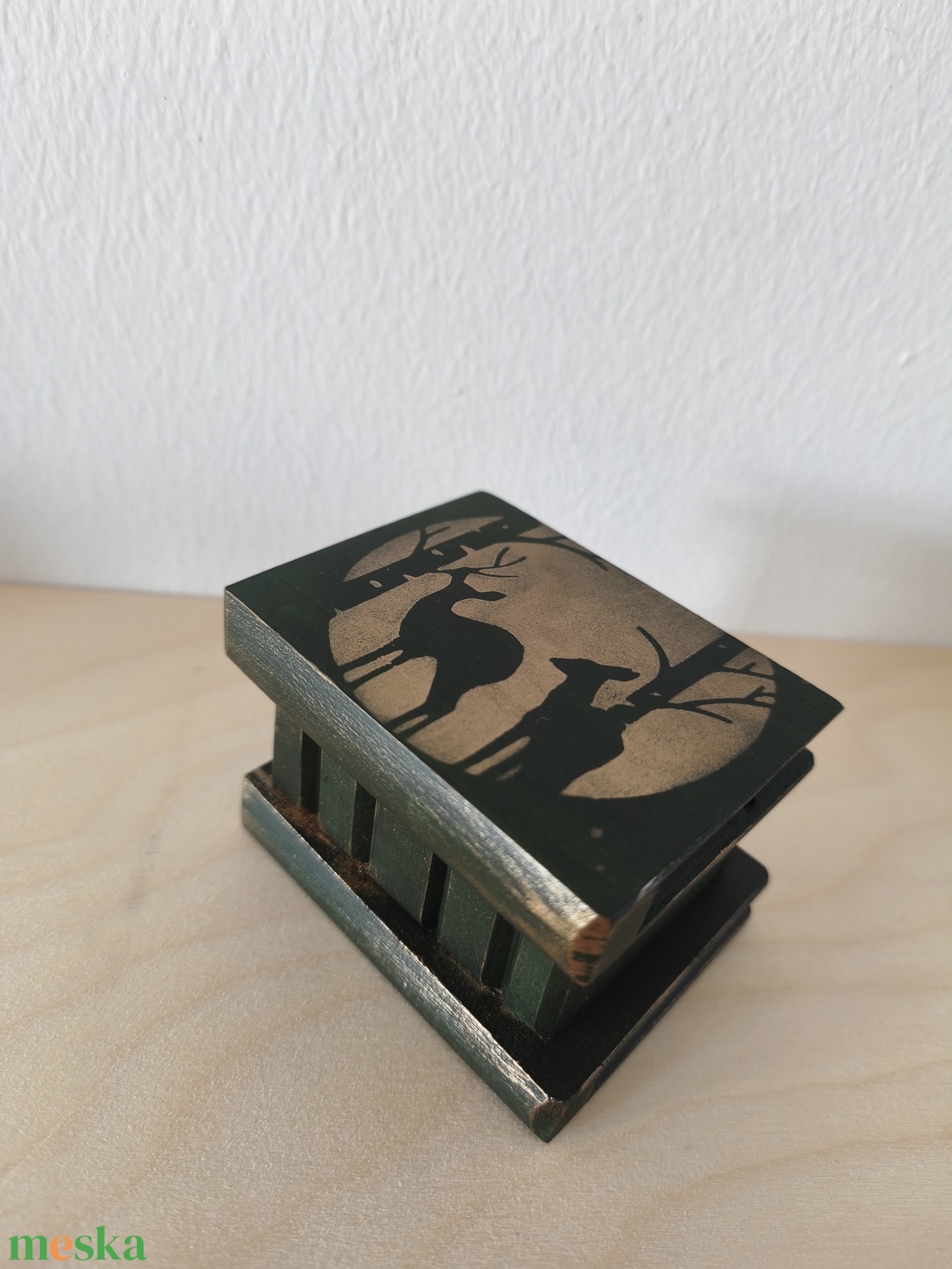 Puzzle doboz/ titkos doboz XS - karácsonyi- XS méret - ékszer - ékszertartó - ékszerdoboz - Meska.hu