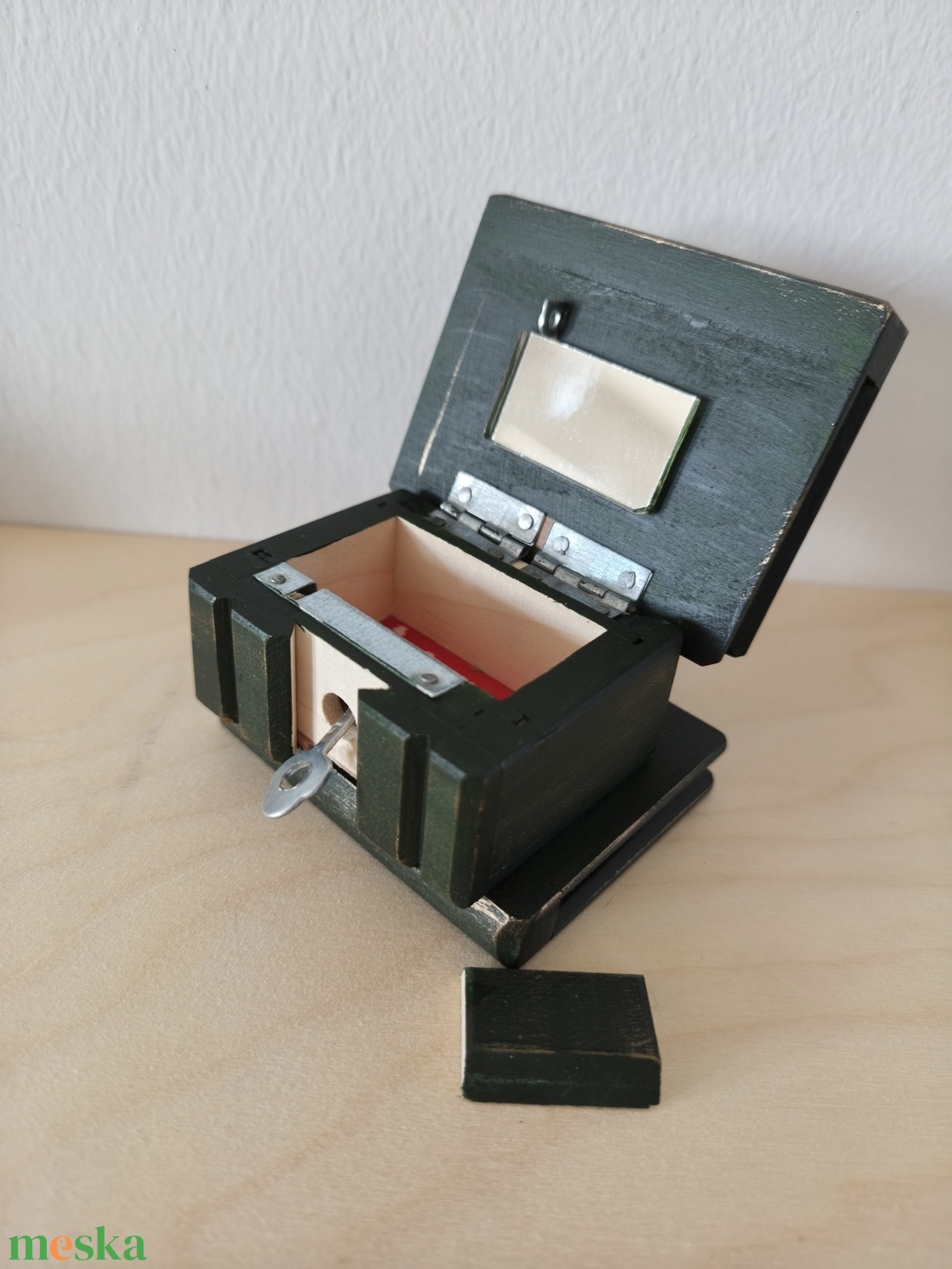 Puzzle doboz/ titkos doboz XS - karácsonyi- XS méret - ékszer - ékszertartó - ékszerdoboz - Meska.hu