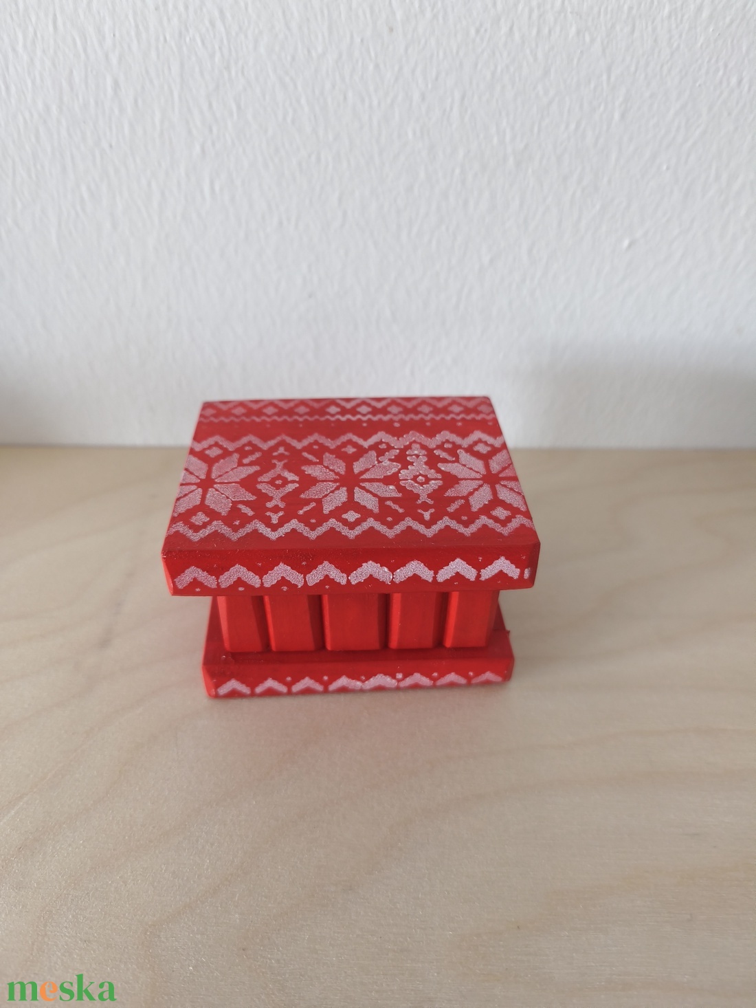 Puzzle doboz/ titkos doboz XS - karácsonyi- XS méret - ékszer - ékszertartó - ékszerdoboz - Meska.hu