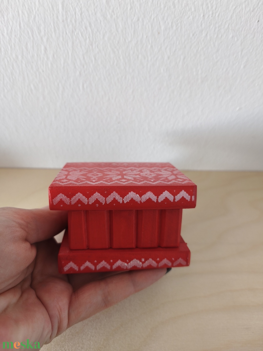 Puzzle doboz/ titkos doboz XS - karácsonyi- XS méret - ékszer - ékszertartó - ékszerdoboz - Meska.hu