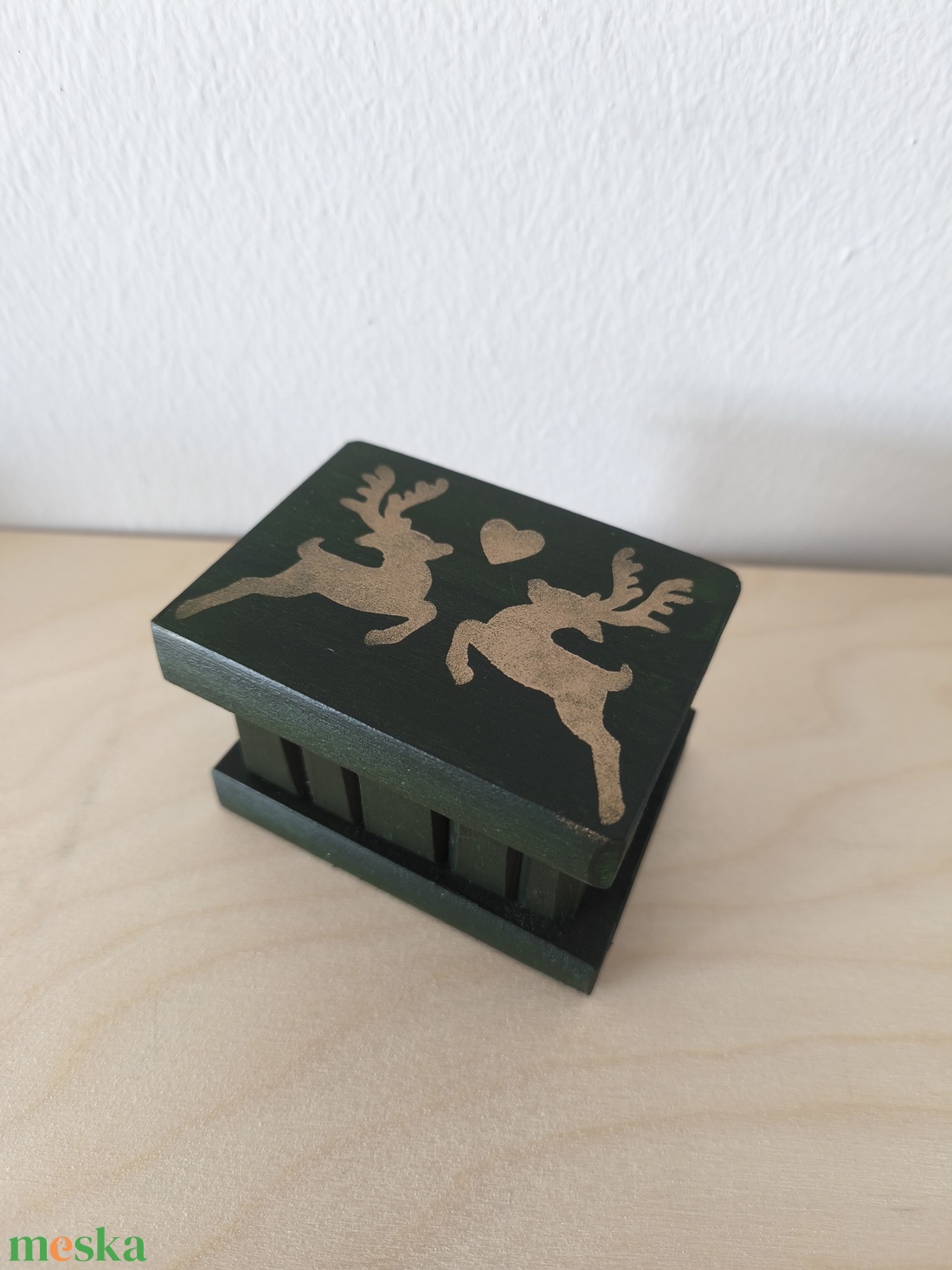 Puzzle doboz/ titkos doboz XS - karácsonyi- XS méret - ékszer - ékszertartó - ékszerdoboz - Meska.hu