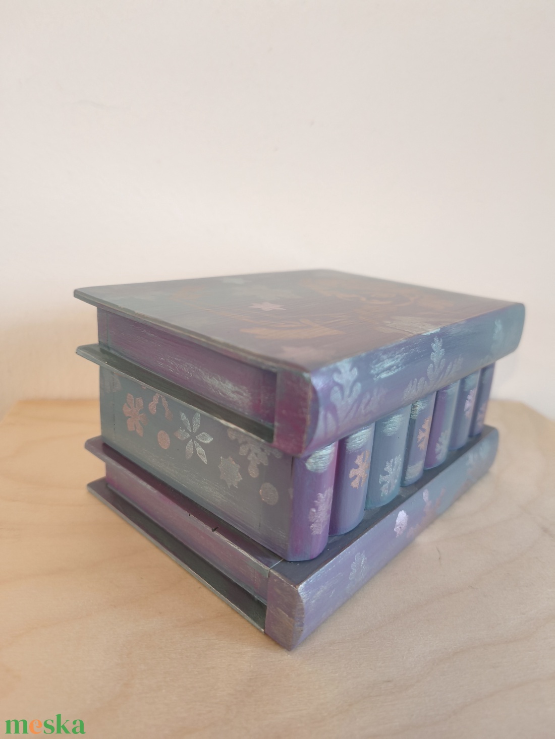 Puzzle doboz/ titkos doboz - Elza- Jégvarázs- Frozen-M méret - ékszer - ékszertartó - ékszerdoboz - Meska.hu