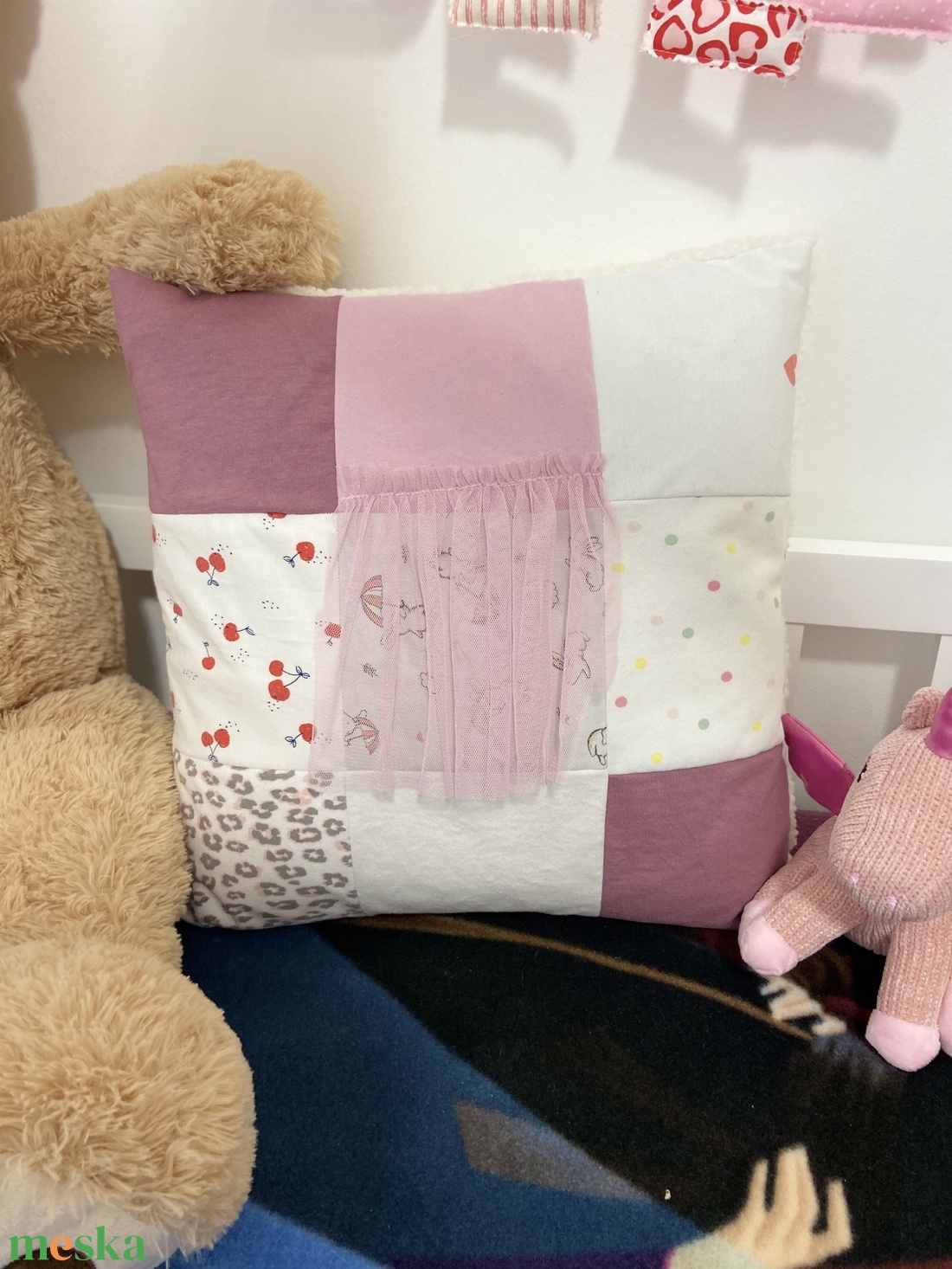  Emlékpárna babaruhából , keepsake pillow.  - otthon & életmód - babaszoba, gyerekszoba - gyerek díszpárna - Meska.hu