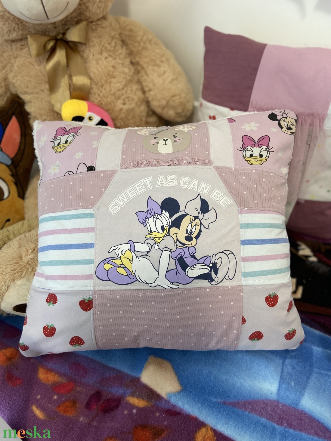 Gyerekruhából készült párna, emlékpárna - otthon & életmód - babaszoba, gyerekszoba - gyerek díszpárna - Meska.hu