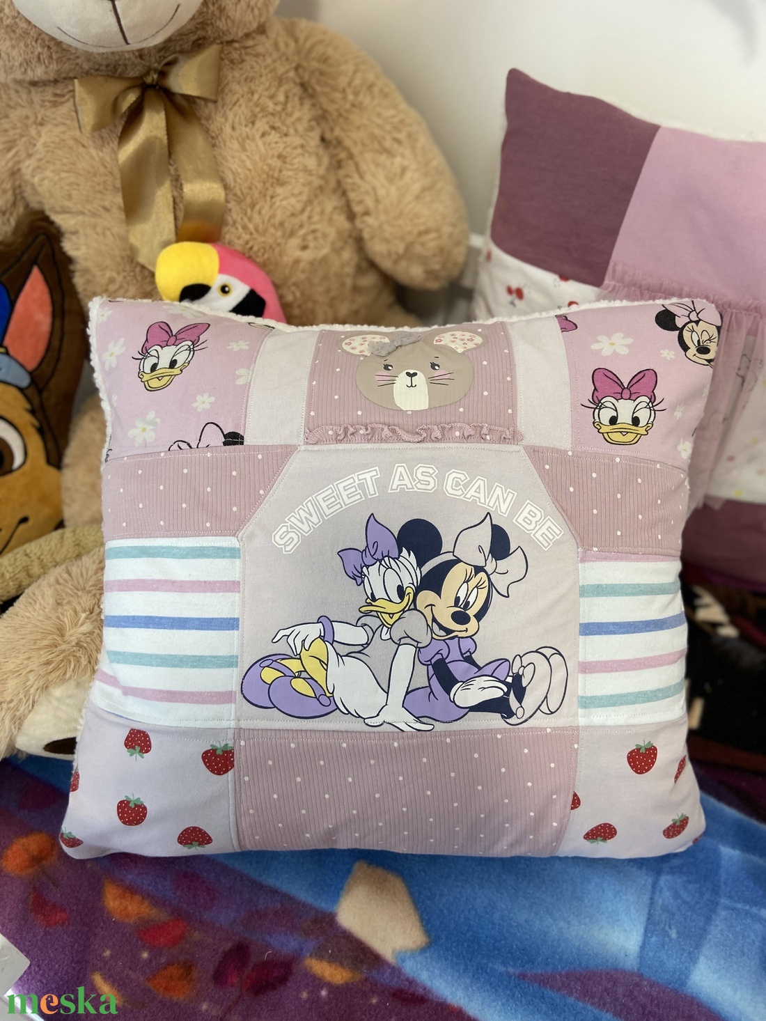 Gyerekruhából készült párna, emlékpárna - otthon & életmód - babaszoba, gyerekszoba - gyerek díszpárna - Meska.hu