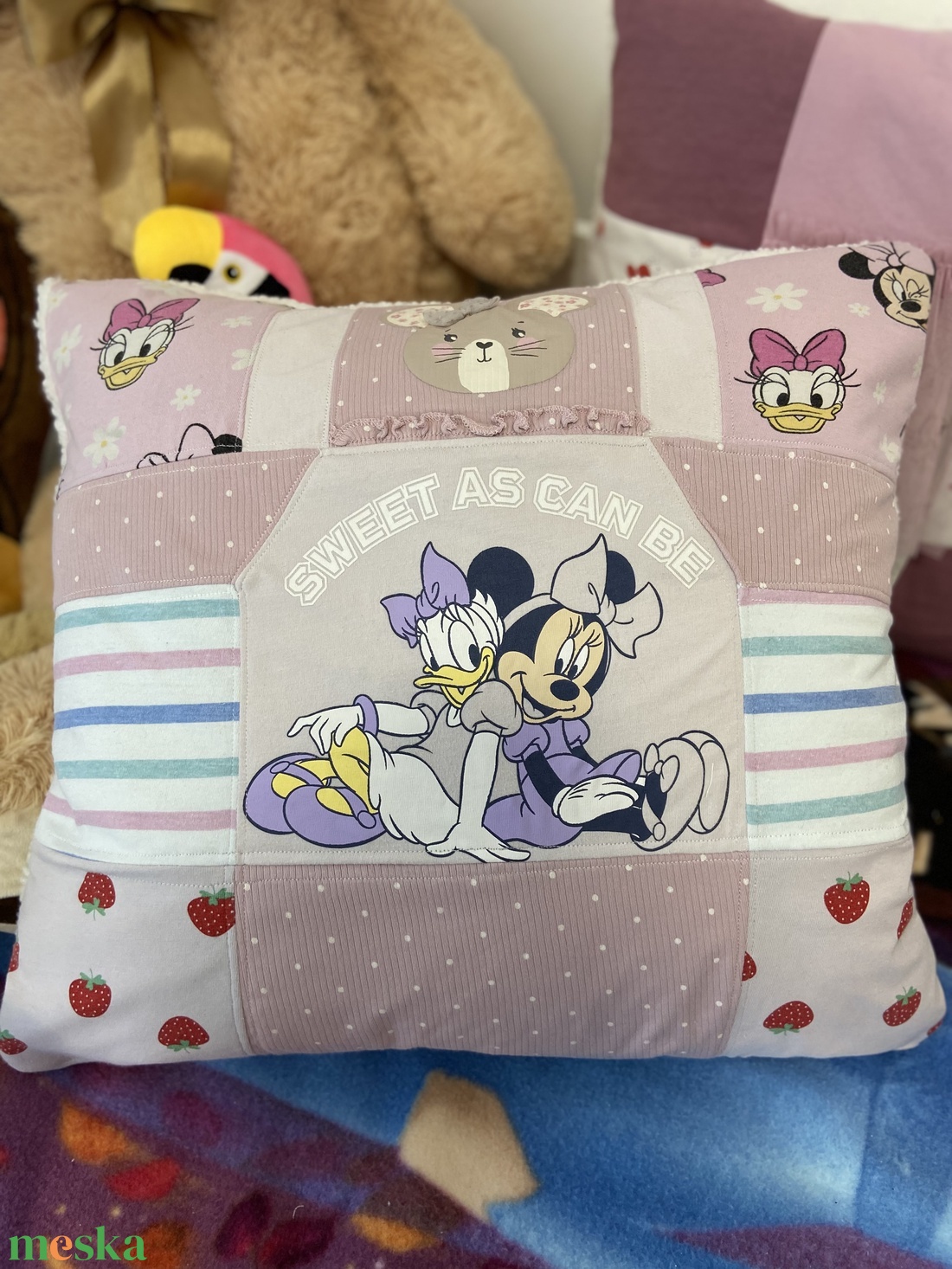 Gyerekruhából készült párna, emlékpárna - otthon & életmód - babaszoba, gyerekszoba - gyerek díszpárna - Meska.hu