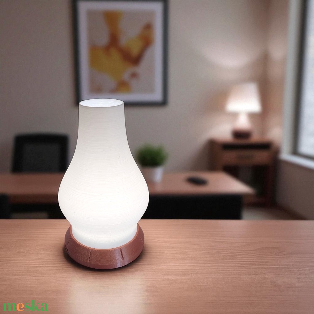 Lumina - Hordozható asztali hangulatlámpa - otthon & életmód - lámpa - hangulatlámpa - Meska.hu