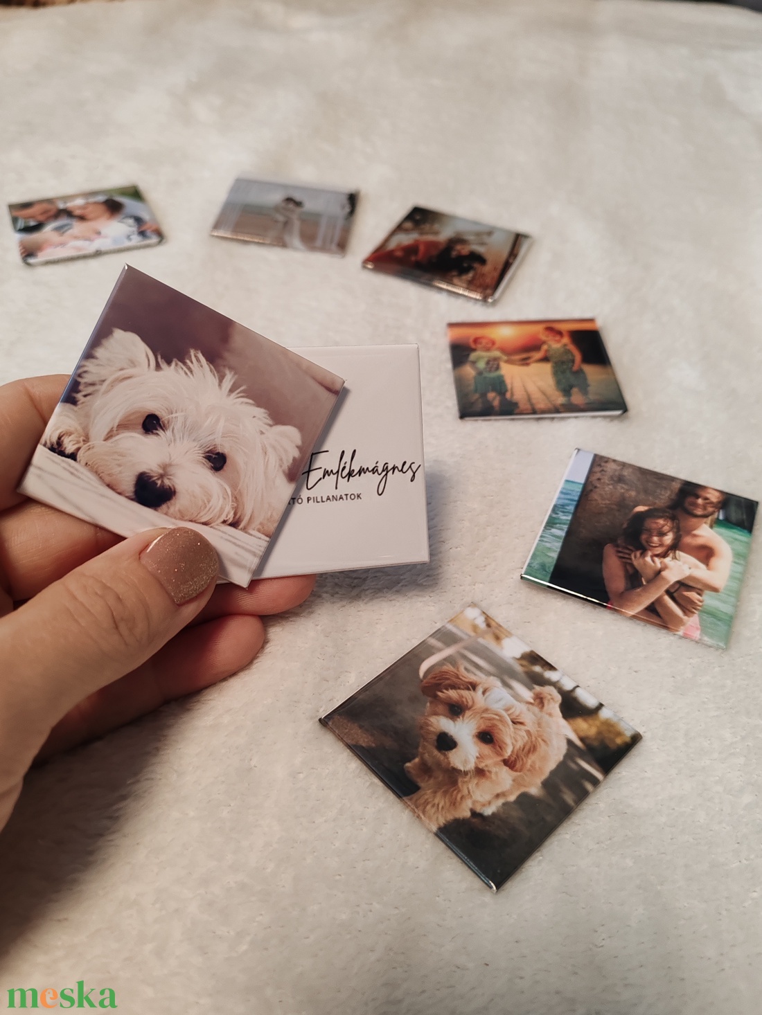 Egyedi fotómágnes csomag . 9 db kézzel készült, 55 cm-es mágnes saját fotóidból - művészet - fotográfia - más fotó - Meska.hu