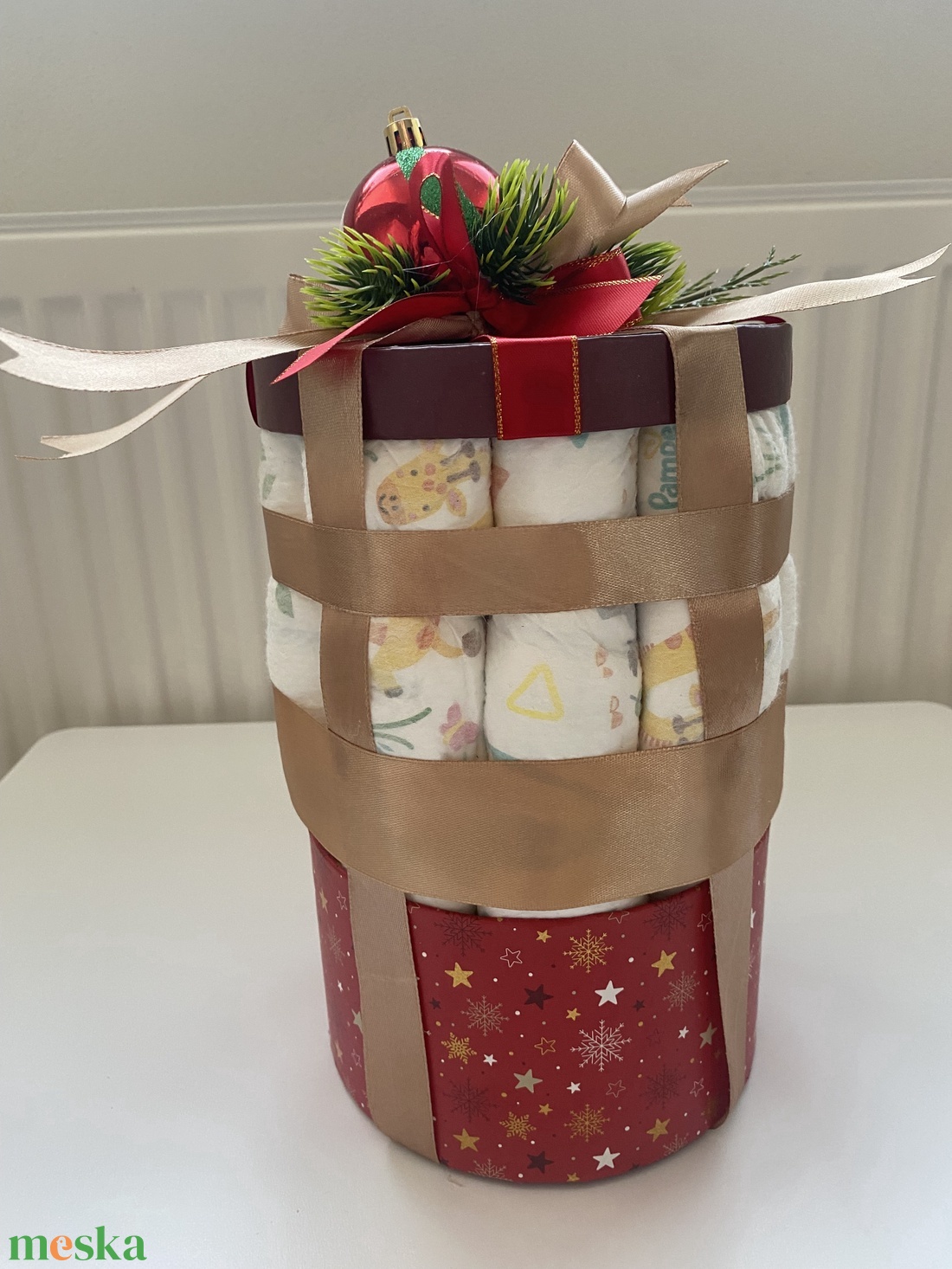 Karácsonyi pelenkacsomag/pelenkatorta 02 - szépségápolás - pelenka & babaápolás - pelenka - Meska.hu Karácsonyi pelenkacsomag/pelenkatorta 02 - szépségápolás - pelenka & babaápolás - pelenka - Meska.hu