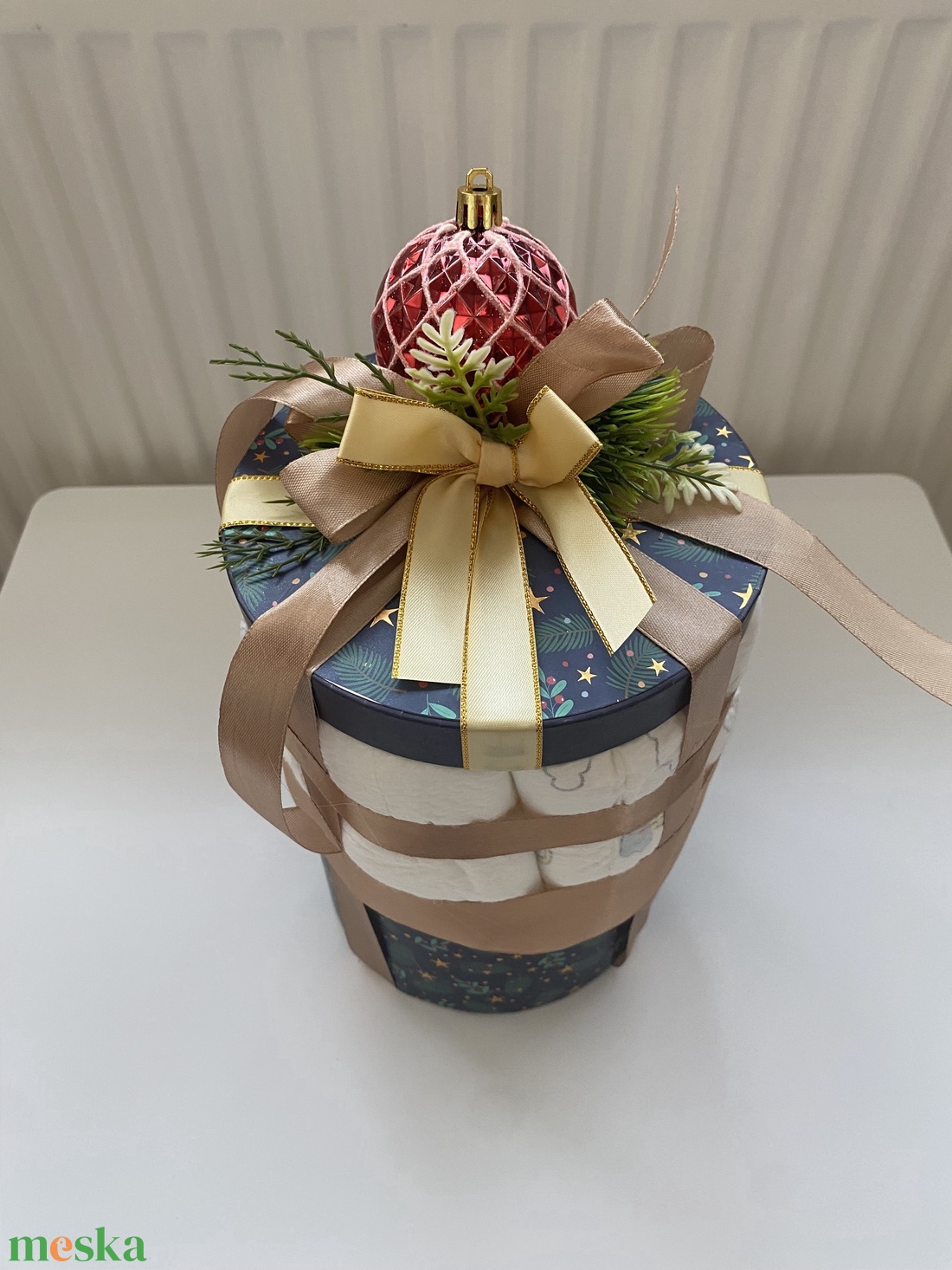 Karácsonyi pelenkacsomag/pelenkatorta 04 - szépségápolás - pelenka & babaápolás - pelenka - Meska.hu Karácsonyi pelenkacsomag/pelenkatorta 04 - szépségápolás - pelenka & babaápolás - pelenka - Meska.hu