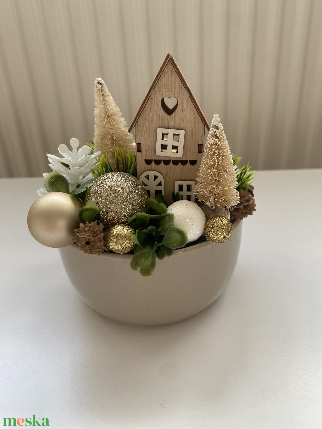 Karácsonyi tál dísz 01 - karácsony - adventi díszek - adventi asztaldísz - Meska.hu Karácsonyi tál dísz 01 - karácsony - adventi díszek - adventi asztaldísz - Meska.hu