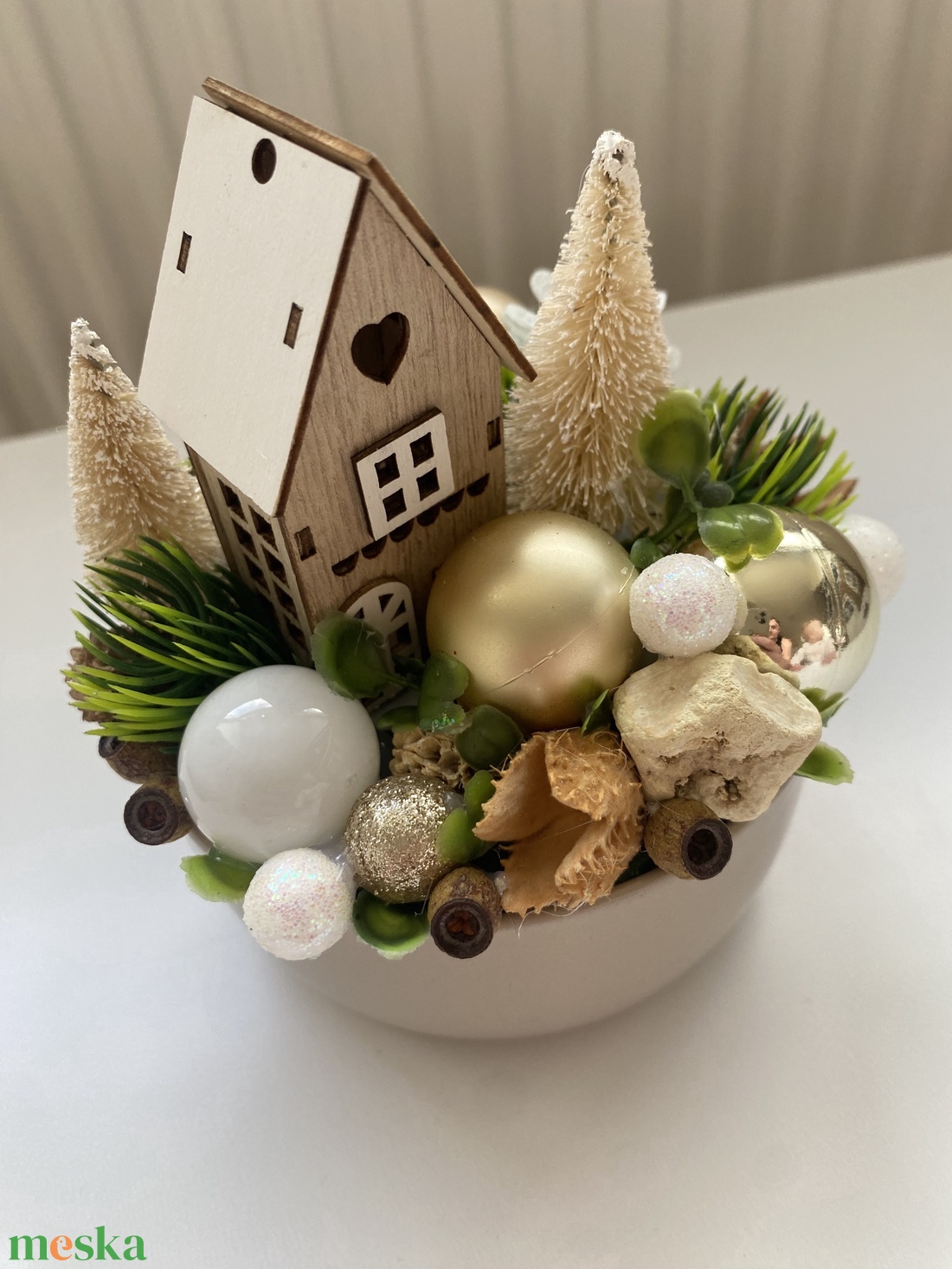 Karácsonyi tál dísz 01 - karácsony - adventi díszek - adventi asztaldísz - Meska.hu Karácsonyi tál dísz 01 - karácsony - adventi díszek - adventi asztaldísz - Meska.hu