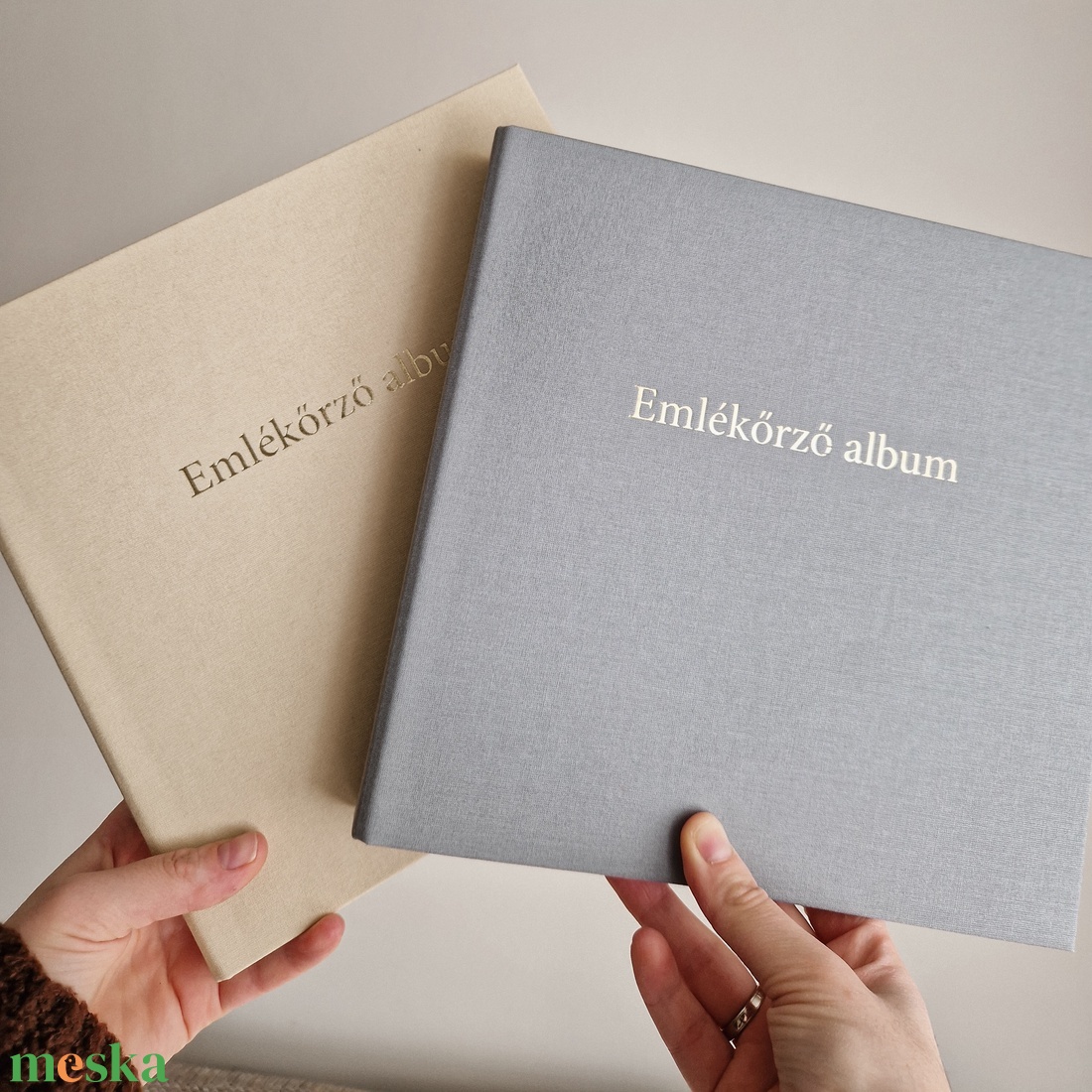 Emlékőrző fotóalbum: vászonborítású külsővel, letisztult belső oldalakkal: a pillanat megörökítésére! - otthon & életmód - papír, írószer - album & fotóalbum - Meska.hu