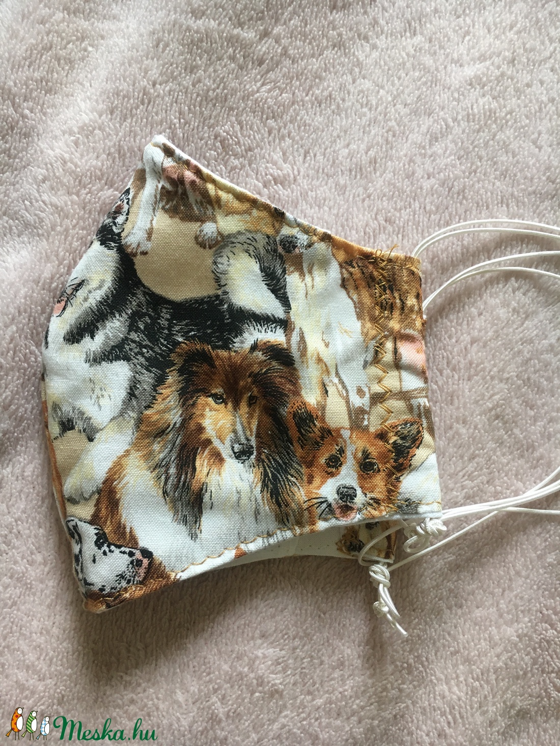 3 RÉTEGŰ, ZSEBES, 100% pamut, textil szájmaszk, arcmaszk, Designer anyag, Kutyás - - Meska.hu 3 RÉTEGŰ, ZSEBES, 100% pamut, textil szájmaszk, arcmaszk, Designer anyag, Kutyás - - Meska.hu