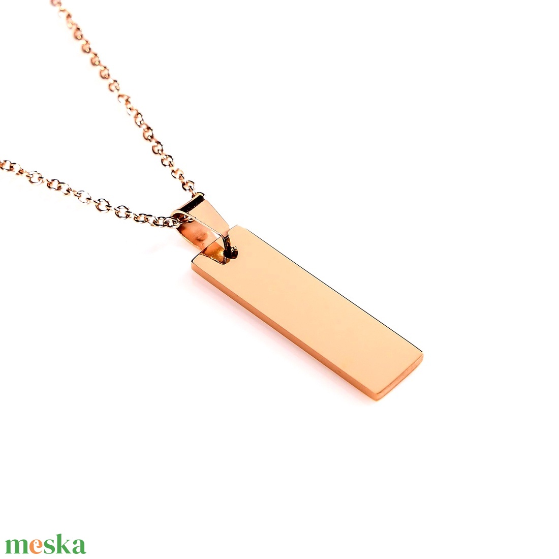 Gravírozható Nyaklánc 3,5 cm x 10 mm - ékszer - karkötő - névre szóló karkötő - Meska.hu Gravírozható Nyaklánc 3,5 cm x 10 mm - ékszer - karkötő - névre szóló karkötő - Meska.hu
