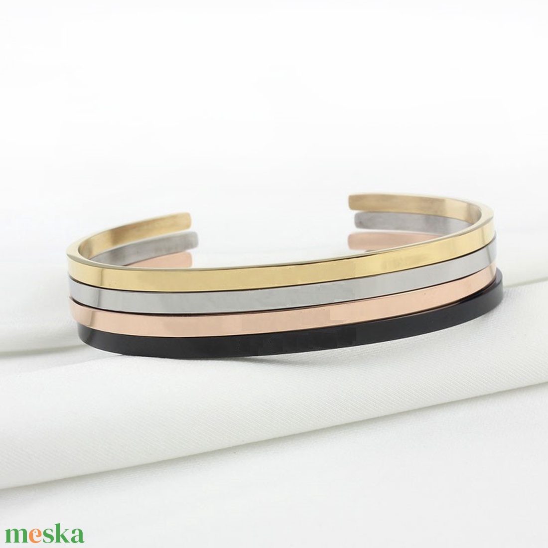 Gravírozható Klasszikus 3,5 mm széles karkötő - ékszer - karkötő - névre szóló karkötő - Meska.hu Gravírozható Klasszikus 3,5 mm széles karkötő - ékszer - karkötő - névre szóló karkötő - Meska.hu