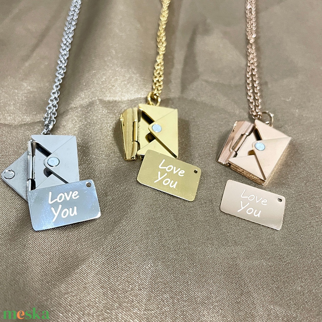 Gravírozható Love Letter nyaklánc - ékszer - nyaklánc - monogram & névnyaklánc - Meska.hu Gravírozható Love Letter nyaklánc - ékszer - nyaklánc - monogram & névnyaklánc - Meska.hu