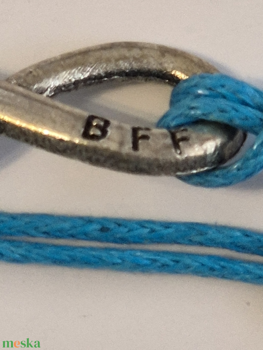 Best Friends Forever BFF karkötő - ékszer - karkötő - karkötő medállal - Meska.hu