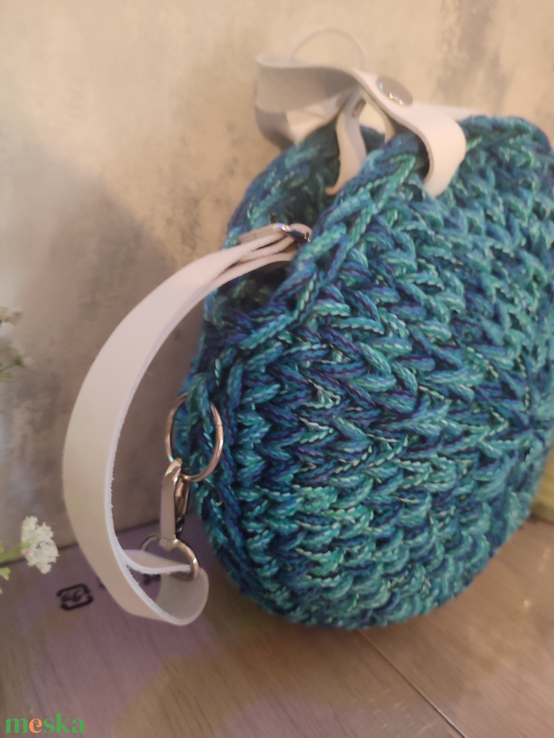 Oceán macaron - esküvő - kiegészítők - táska - Meska.hu