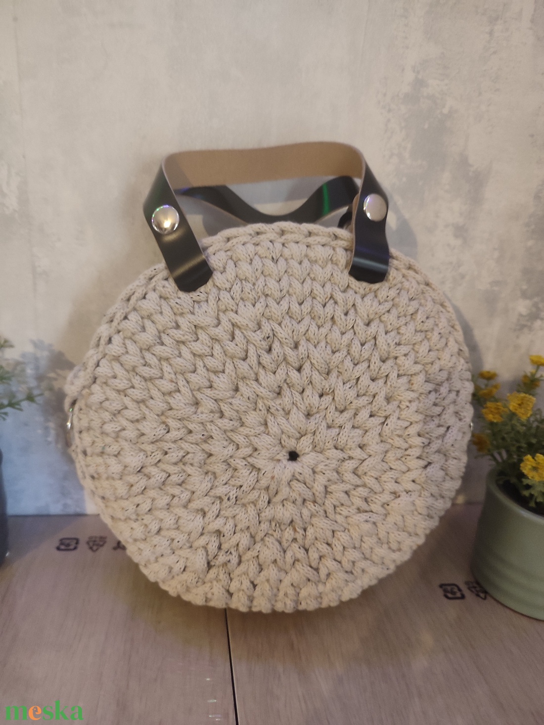 Leopard macaron - táska & tok - kézitáska & válltáska - belső rendező - Meska.hu