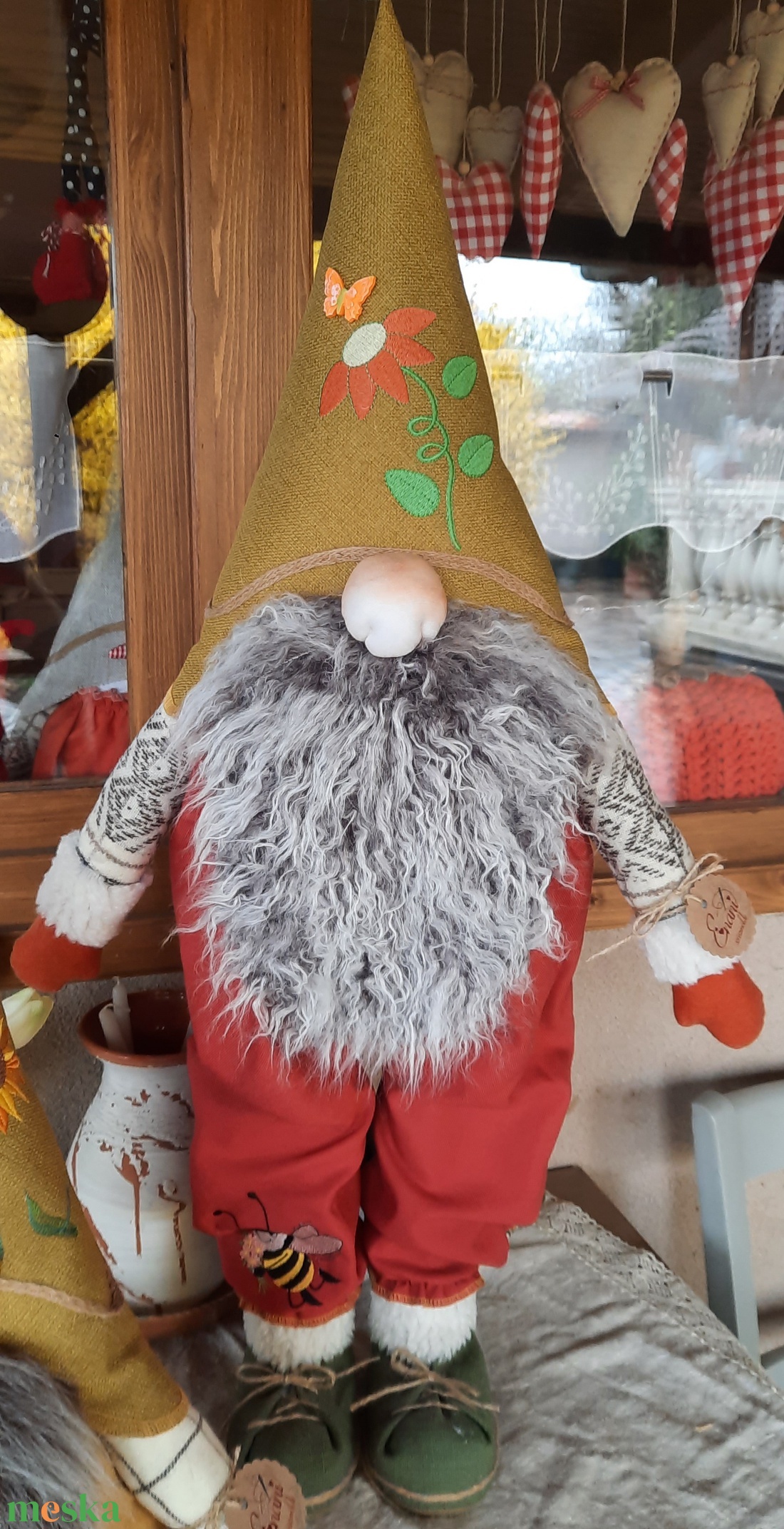 Manó, textil manó,Készletről vihető!  - otthon & életmód - dekoráció - manók - Meska.hu