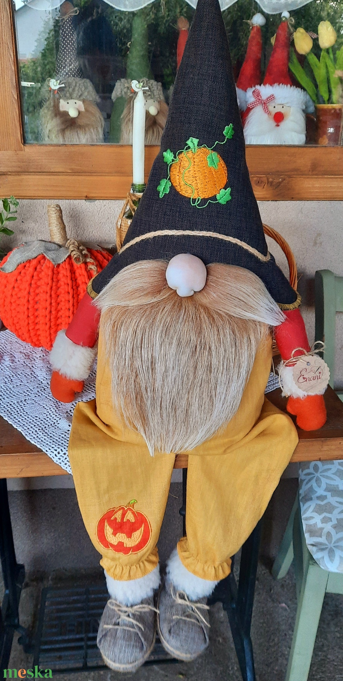 Manó,Enani óriás manó, textil manó, - otthon & lakás - dekoráció - manók - Meska.hu Manó,Enani óriás manó, textil manó, - otthon & lakás - dekoráció - manók - Meska.hu