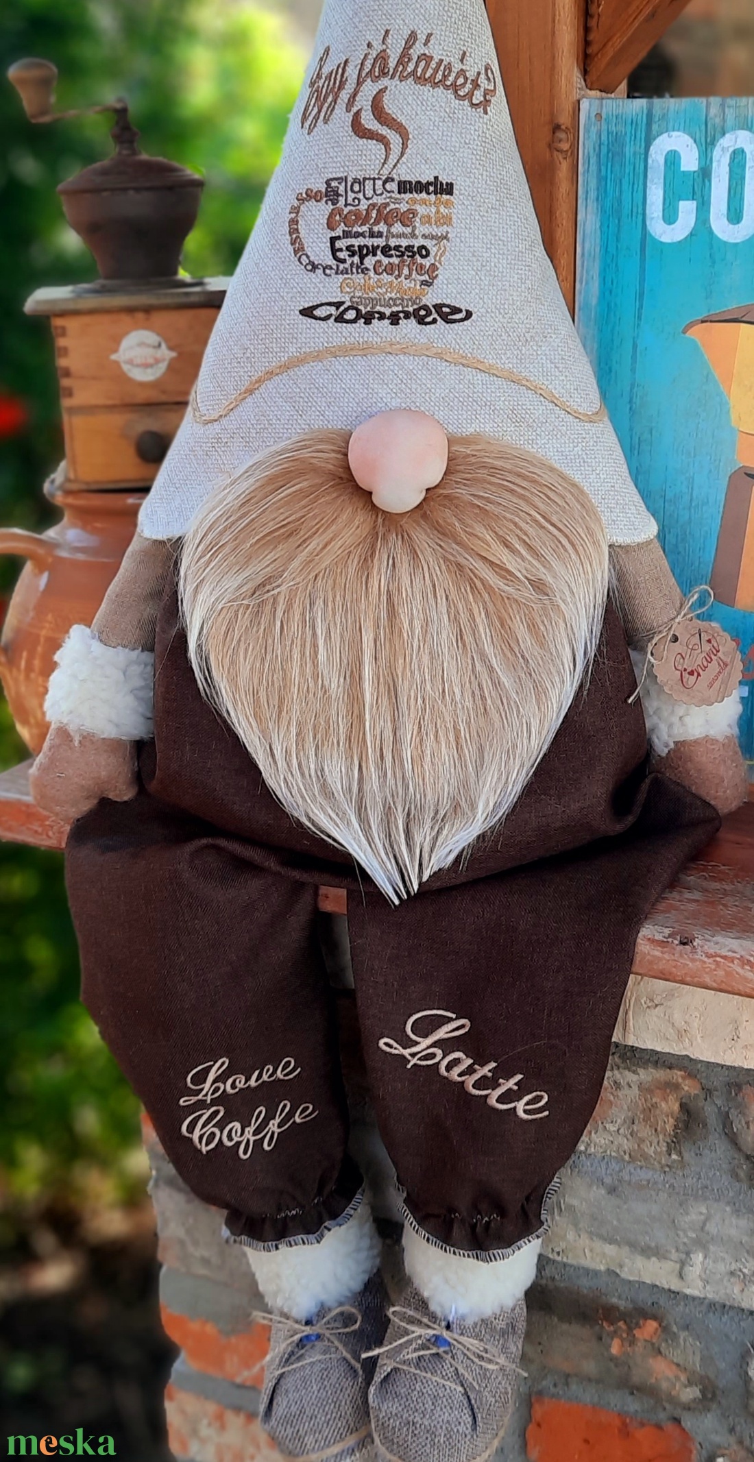 Manó, Enani manó ,óriás kávé manó, textil manó, - otthon & lakás - dekoráció - manók - Meska.hu Manó, Enani manó ,óriás kávé manó, textil manó, - otthon & lakás - dekoráció - manók - Meska.hu