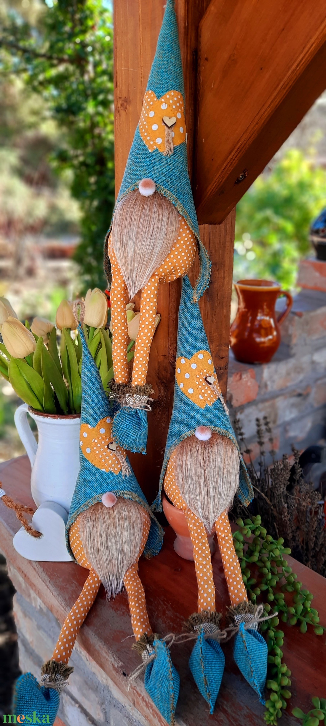 Manó, Tavaszi manó - otthon & életmód - dekoráció - manók - Meska.hu