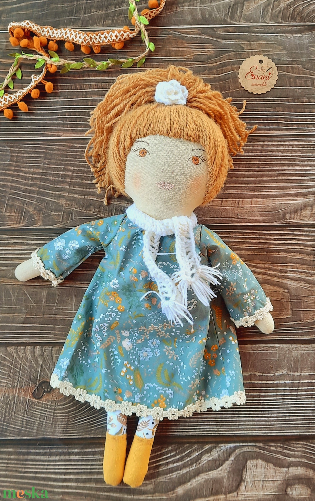 Baba,Textil baba, Játékbaba, Rongybaba, fonal hajú Julcsi baba - játék & sport - baba & babaház - öltöztethető baba - Meska.hu Baba,Textil baba, Játékbaba, Rongybaba, fonal hajú Julcsi baba - játék & sport - baba & babaház - öltöztethető baba - Meska.hu