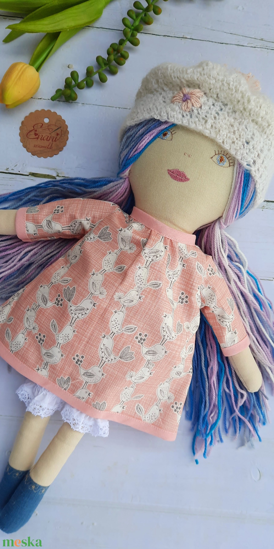 Baba,Textil baba, Játékbaba, fonal hajú Fanni baba - játék & sport - baba & babaház - öltöztethető baba - Meska.hu Baba,Textil baba, Játékbaba, fonal hajú Fanni baba - játék & sport - baba & babaház - öltöztethető baba - Meska.hu