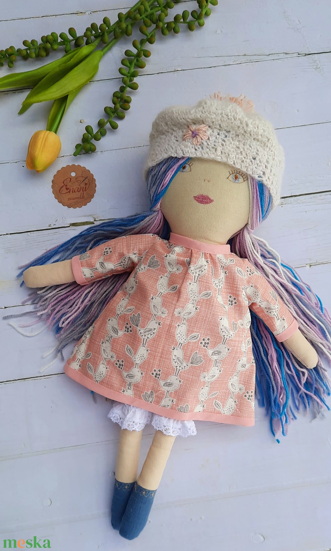 Baba,Textil baba, Játékbaba, fonal hajú Fanni baba - játék & sport - baba & babaház - öltöztethető baba - Meska.hu Baba,Textil baba, Játékbaba, fonal hajú Fanni baba - játék & sport - baba & babaház - öltöztethető baba - Meska.hu