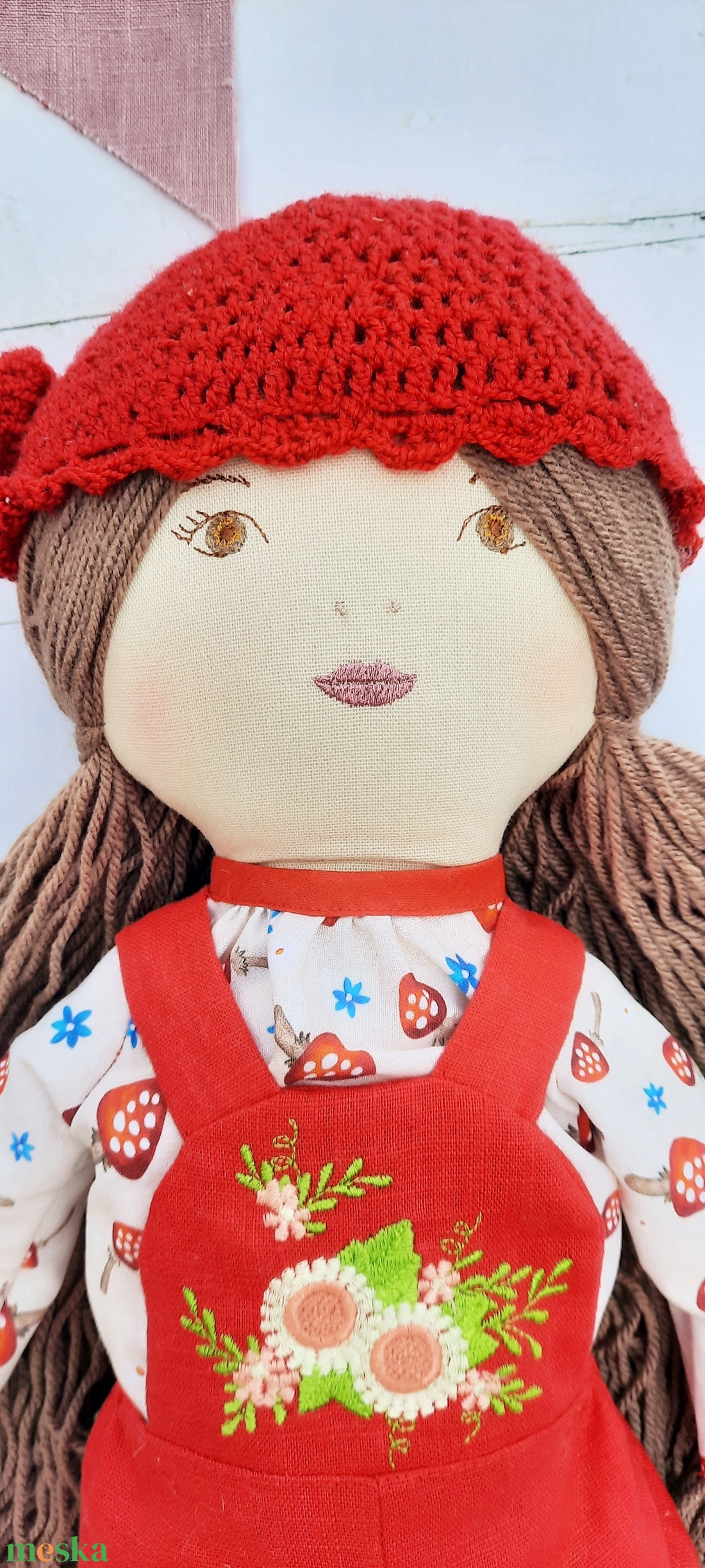 Baba,Textil baba, Enani Piroska baba, 65cm-es XL-es Játékbaba, Rongybaba, Hajas baba - játék & sport - baba & babaház - öltöztethető baba - Meska.hu Baba,Textil baba, Enani Piroska baba, 65cm-es XL-es Játékbaba, Rongybaba, Hajas baba - játék & sport - baba & babaház - öltöztethető baba - Meska.hu