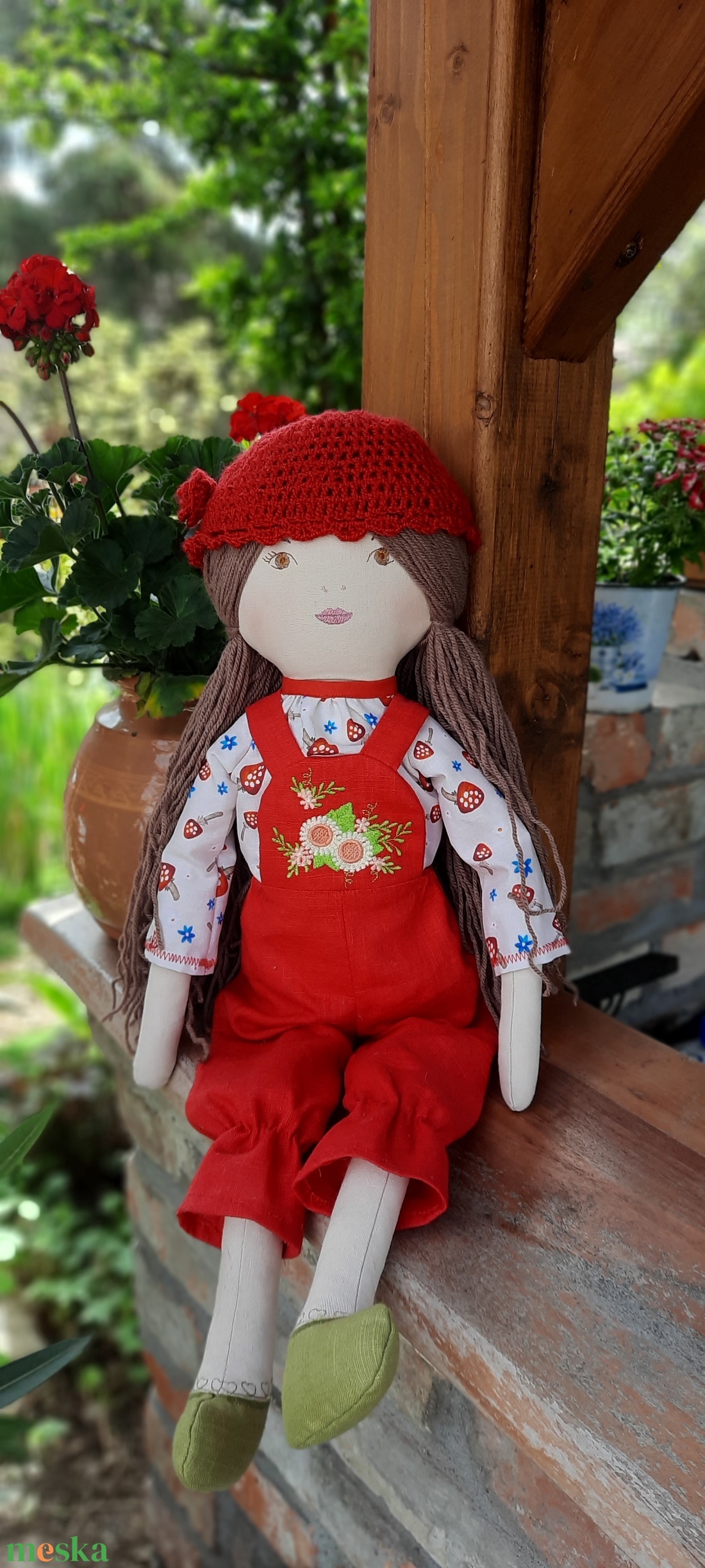 Baba,Textil baba, Enani Piroska baba, 65cm-es XL-es Játékbaba, Rongybaba, Hajas baba - játék & sport - baba & babaház - öltöztethető baba - Meska.hu Baba,Textil baba, Enani Piroska baba, 65cm-es XL-es Játékbaba, Rongybaba, Hajas baba - játék & sport - baba & babaház - öltöztethető baba - Meska.hu