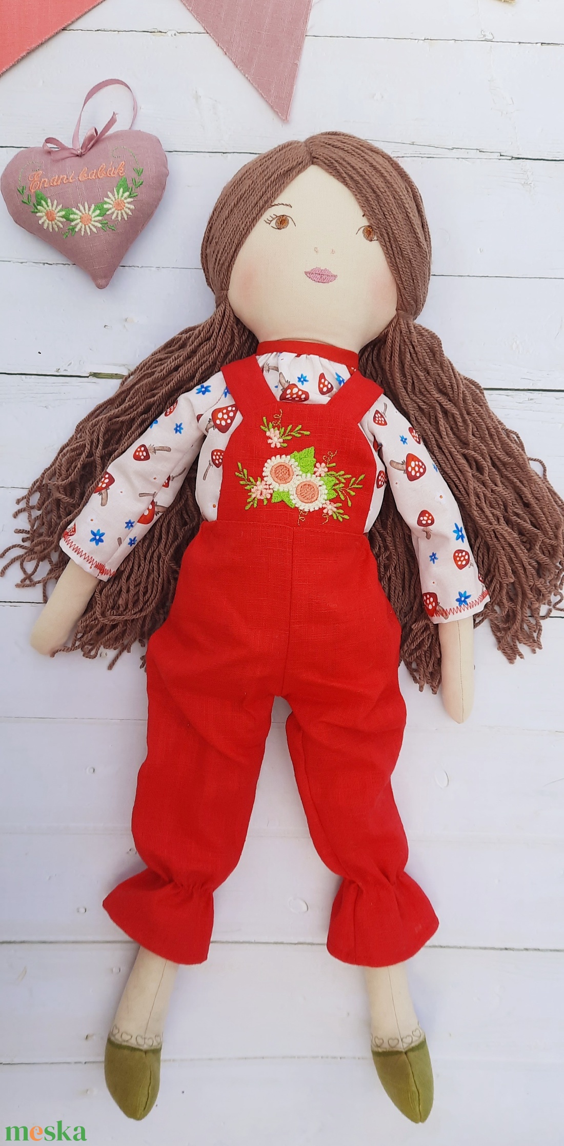 Baba,Textil baba, Enani Piroska baba, 65cm-es XL-es Játékbaba, Rongybaba, Hajas baba - játék & sport - baba & babaház - öltöztethető baba - Meska.hu Baba,Textil baba, Enani Piroska baba, 65cm-es XL-es Játékbaba, Rongybaba, Hajas baba - játék & sport - baba & babaház - öltöztethető baba - Meska.hu