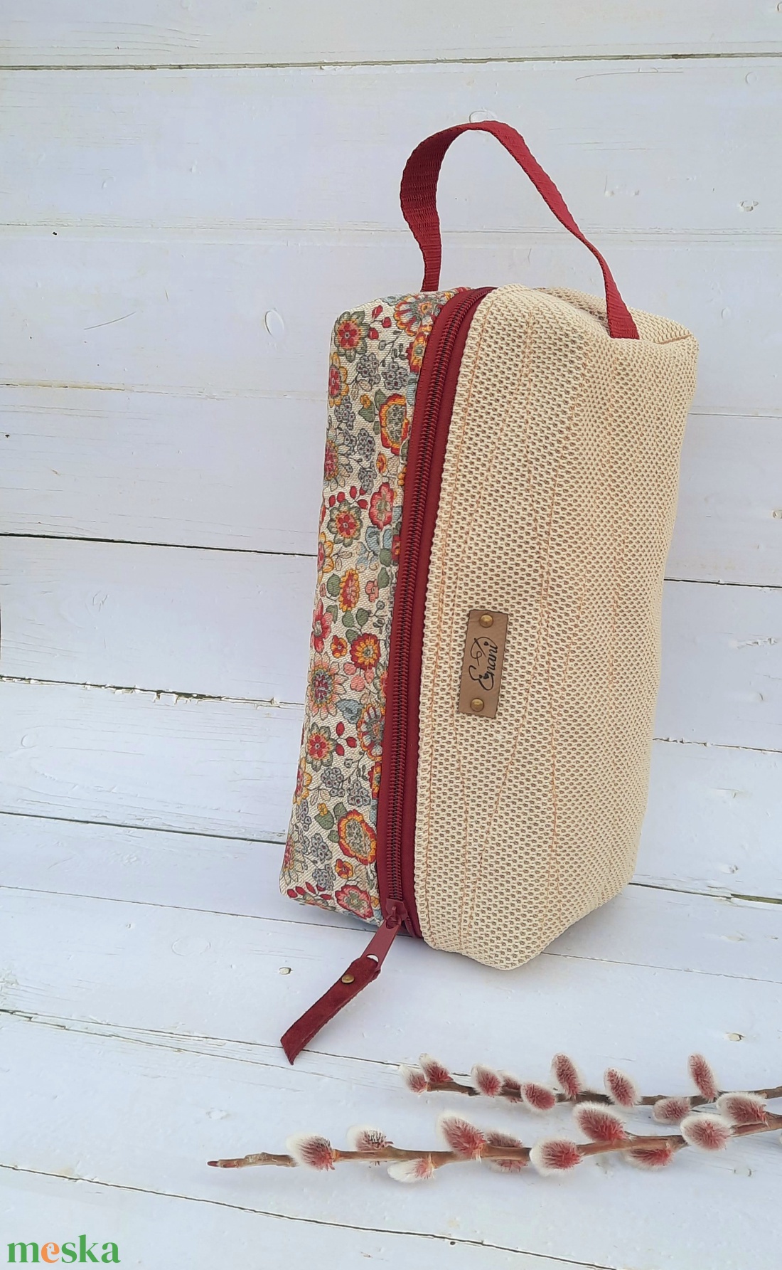 Neszeszer, Utazó neszeszer piperetáska - táska & tok - neszesszer - Meska.hu