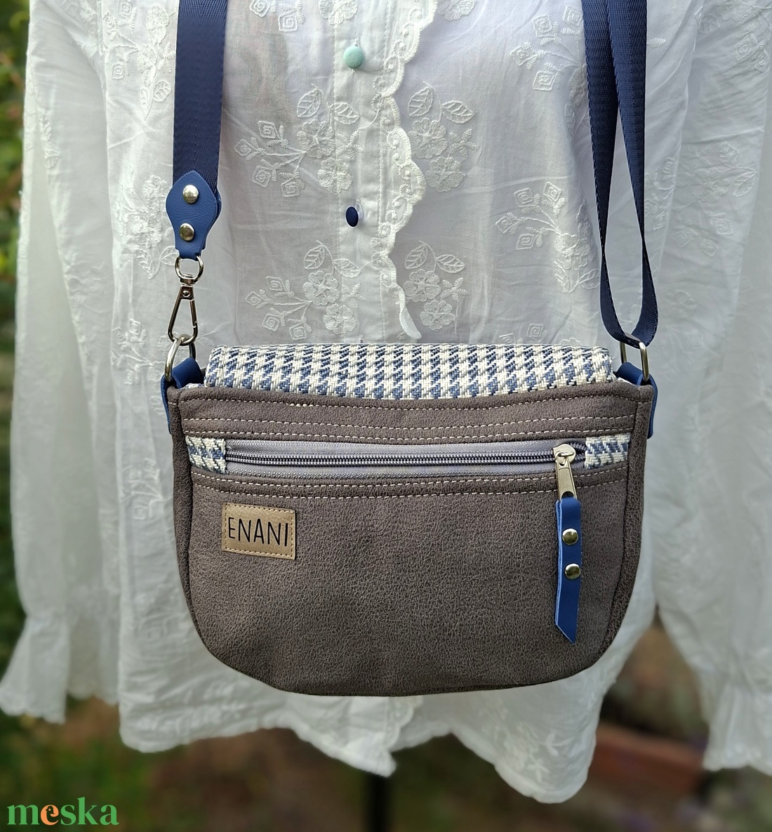 Crossbody, Enani táska, vállon átvethető kistáska. - táska & tok - kézitáska & válltáska - vállon átvethető táska - Meska.hu