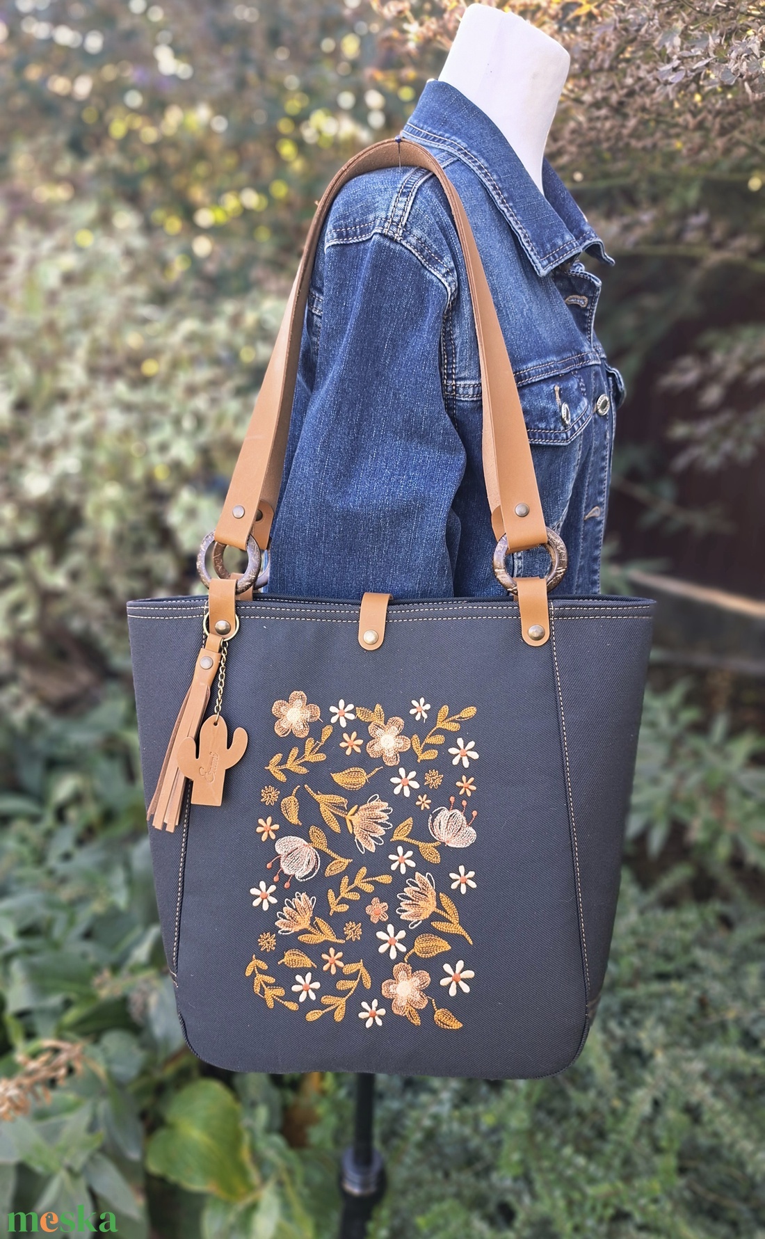 Táska.Enani shopper - táska & tok - kézitáska & válltáska - vállon átvethető táska - Meska.hu