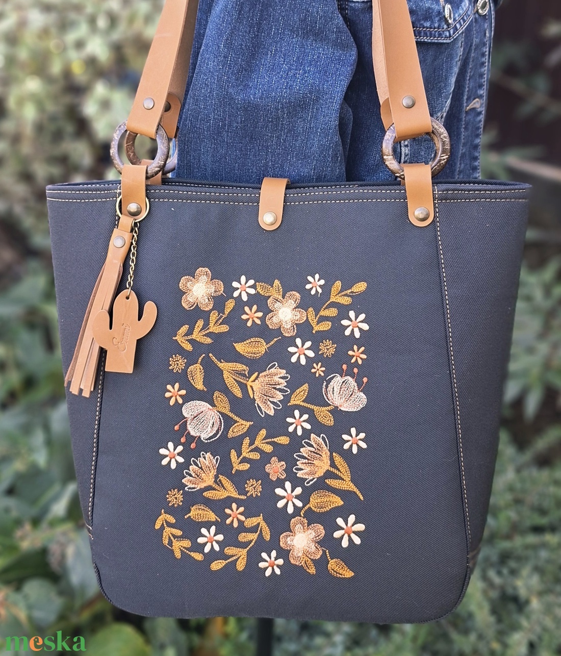 Táska.Enani shopper - táska & tok - kézitáska & válltáska - vállon átvethető táska - Meska.hu