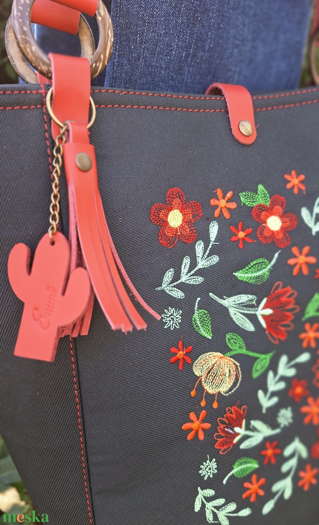 Táska.Enani shopper - táska & tok - kézitáska & válltáska - vállon átvethető táska - Meska.hu