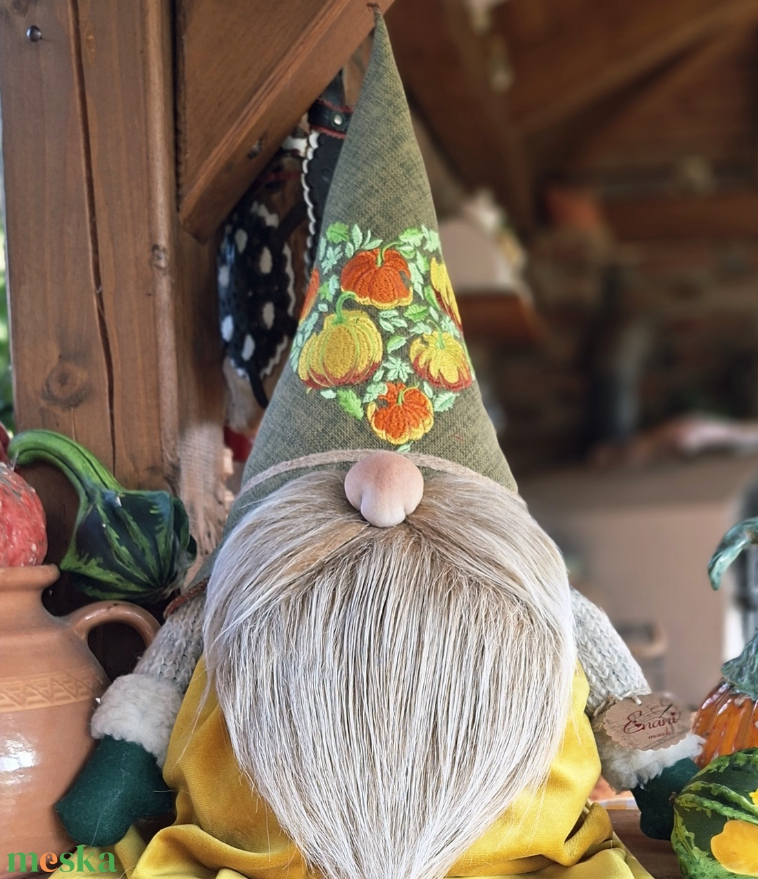 Enani manó ,őszi tökös manó, textil manó, - otthon & életmód - dekoráció - manók - Meska.hu Enani manó ,őszi tökös manó, textil manó, - otthon & életmód - dekoráció - manók - Meska.hu