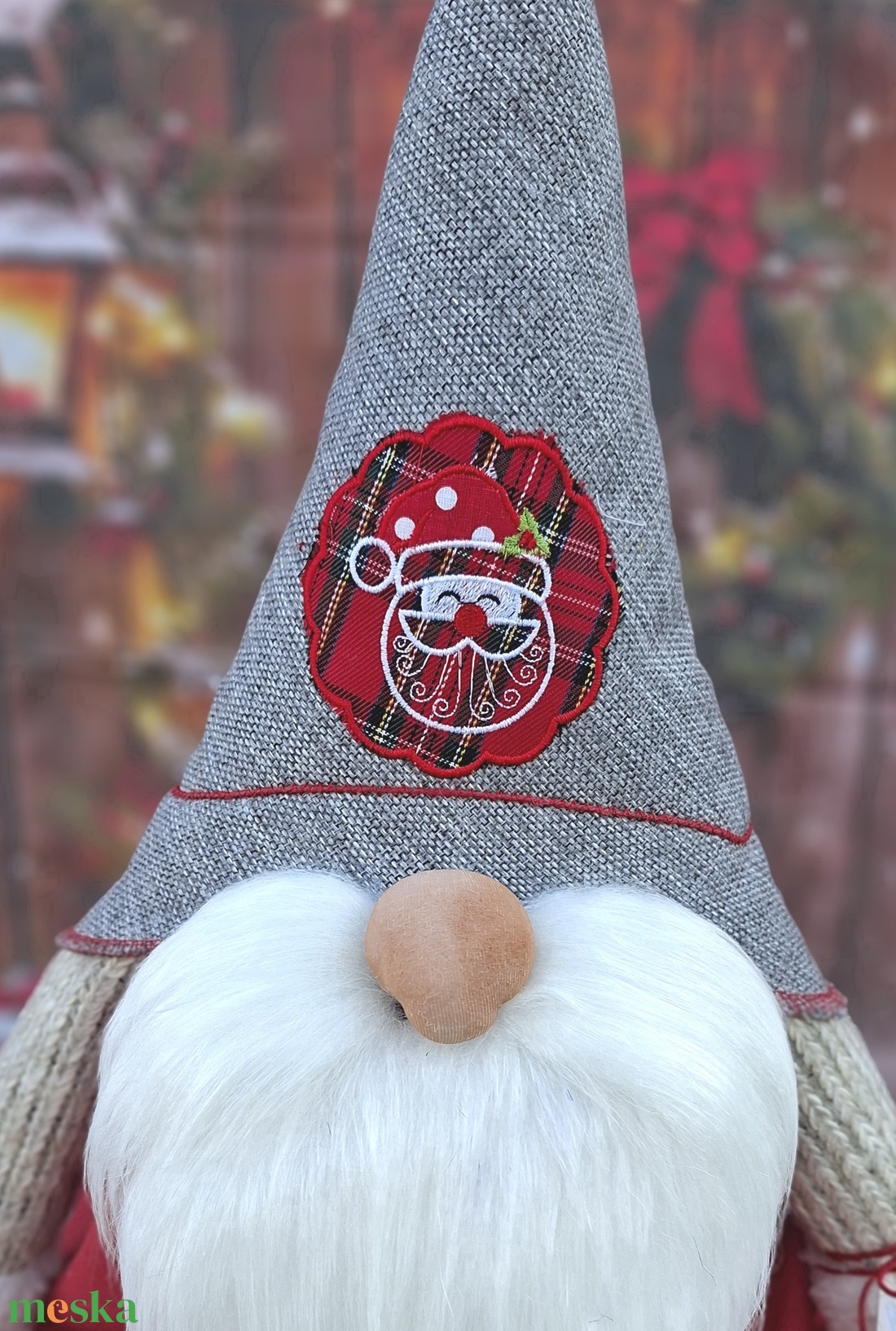 Enani manó ,advent váró óriás manó - otthon & életmód - dekoráció - manók - Meska.hu