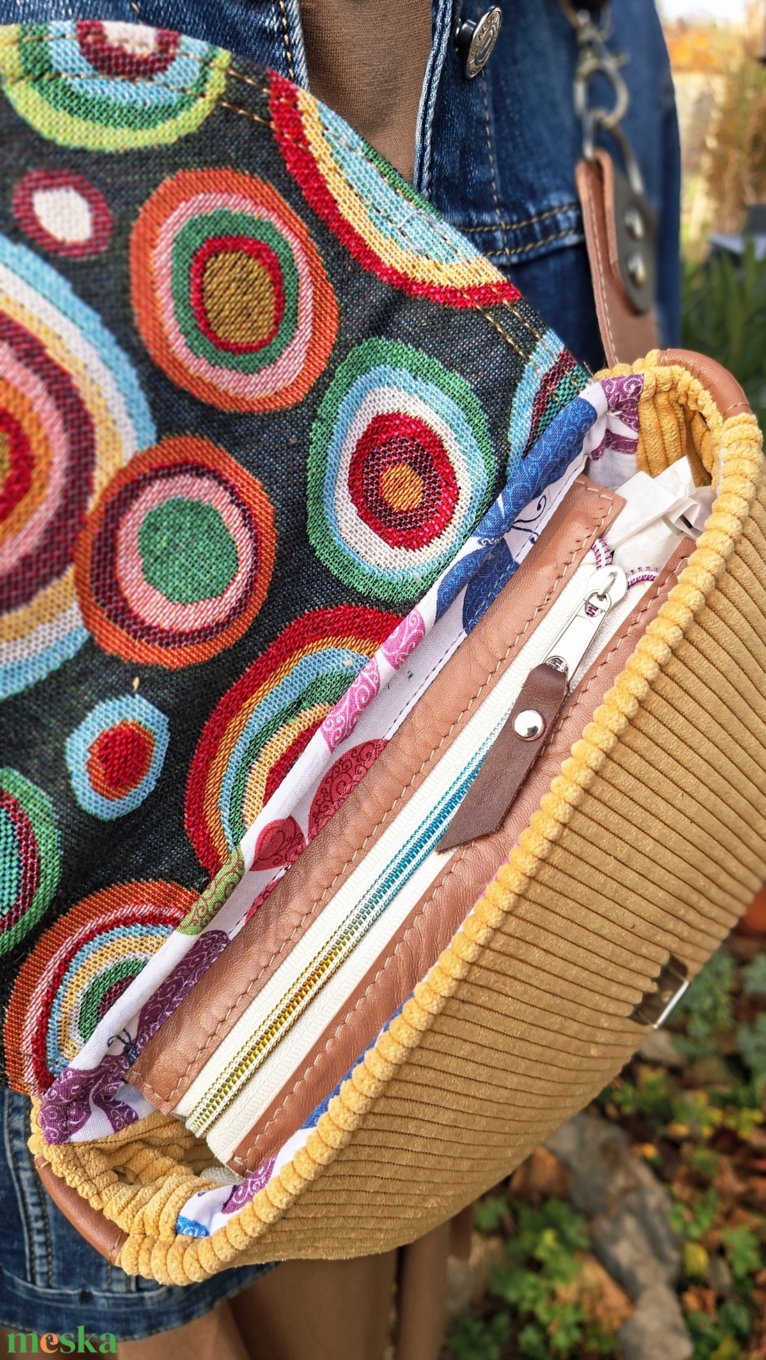 Testtáska,Enani táska  - táska & tok - variálható táska - Meska.hu