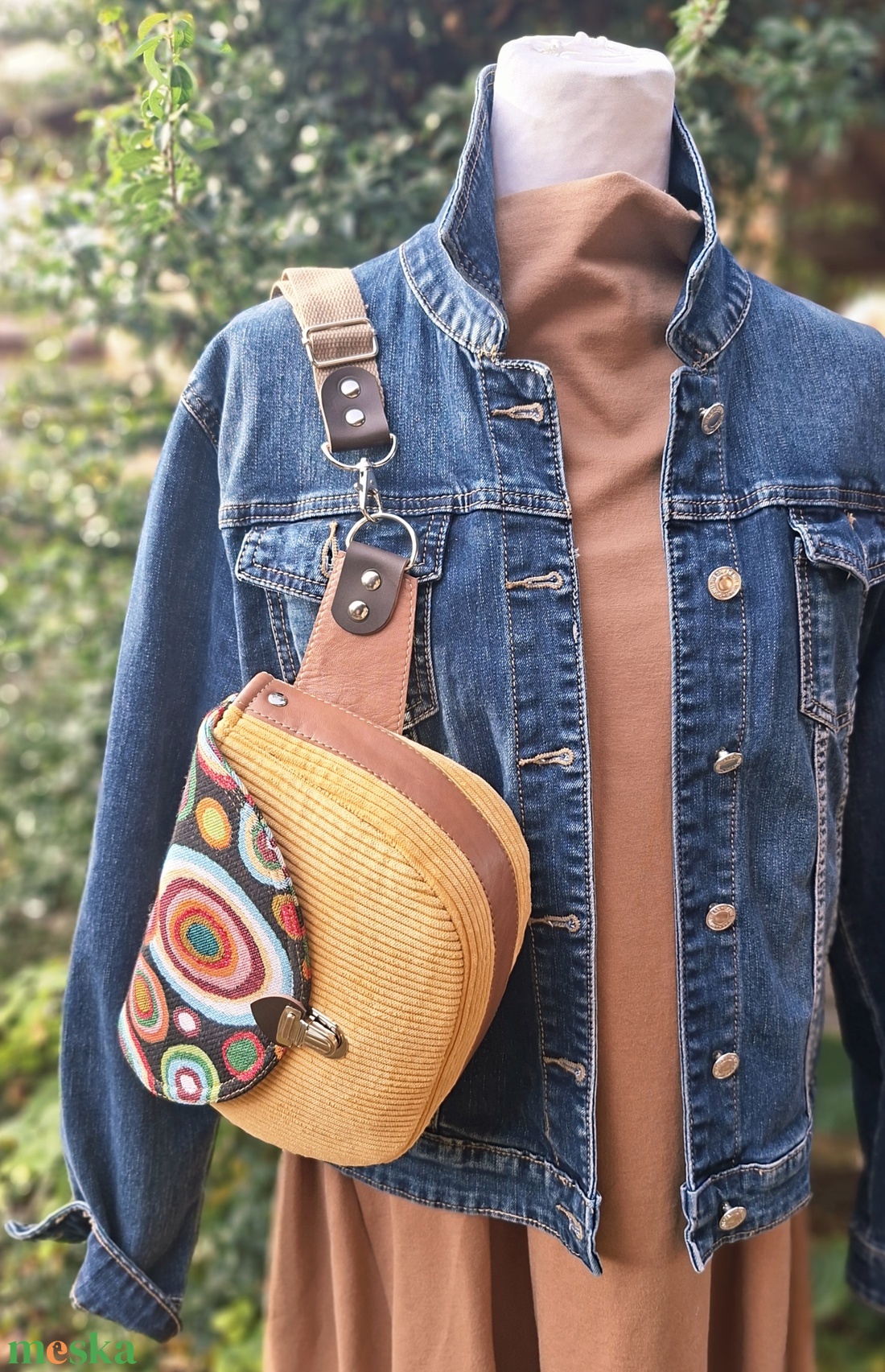 Testtáska,Enani táska  - táska & tok - variálható táska - Meska.hu