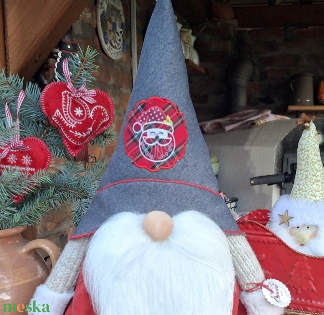 Enani manó ,advent váró óriás manó - otthon & életmód - dekoráció - manók - Meska.hu