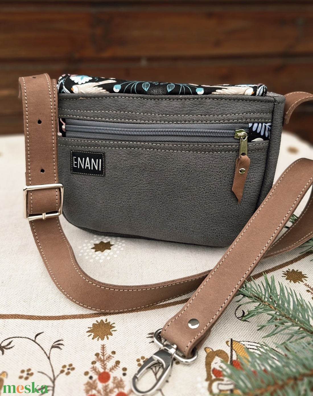 Enani táska ,Crossbody - táska & tok - variálható táska - Meska.hu