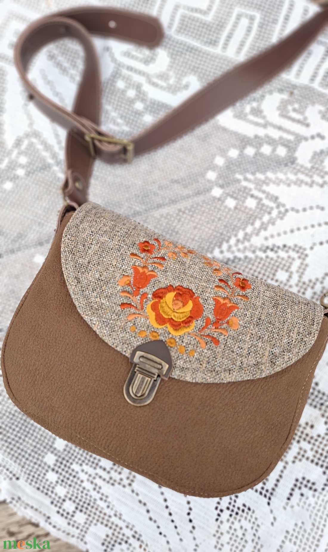 Enani táska ,Crossbody - táska & tok - variálható táska - Meska.hu