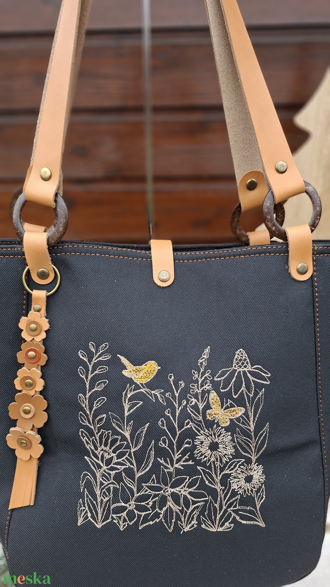 Táska.Enani shopper - táska & tok - kézitáska & válltáska - vállon átvethető táska - Meska.hu