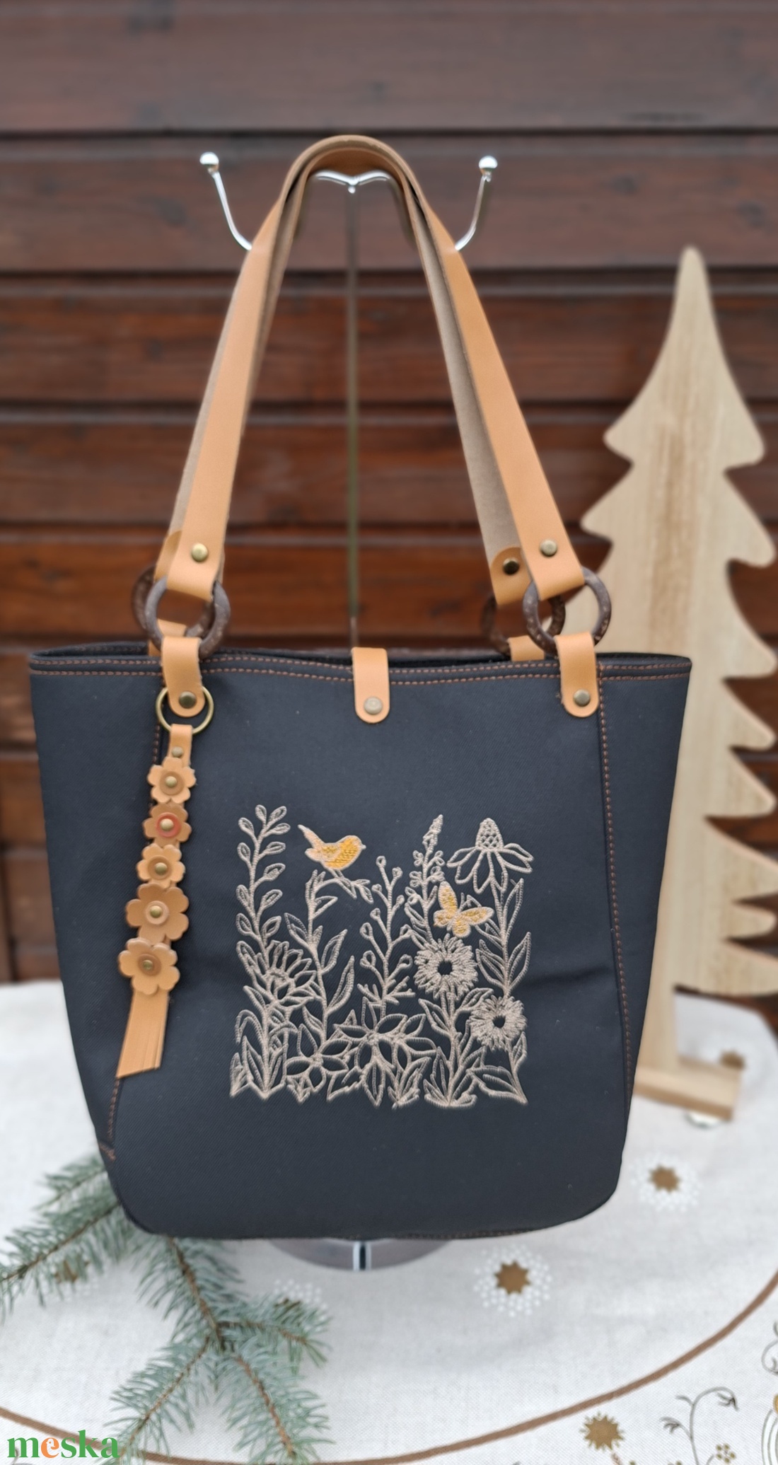 Táska.Enani shopper - táska & tok - kézitáska & válltáska - vállon átvethető táska - Meska.hu